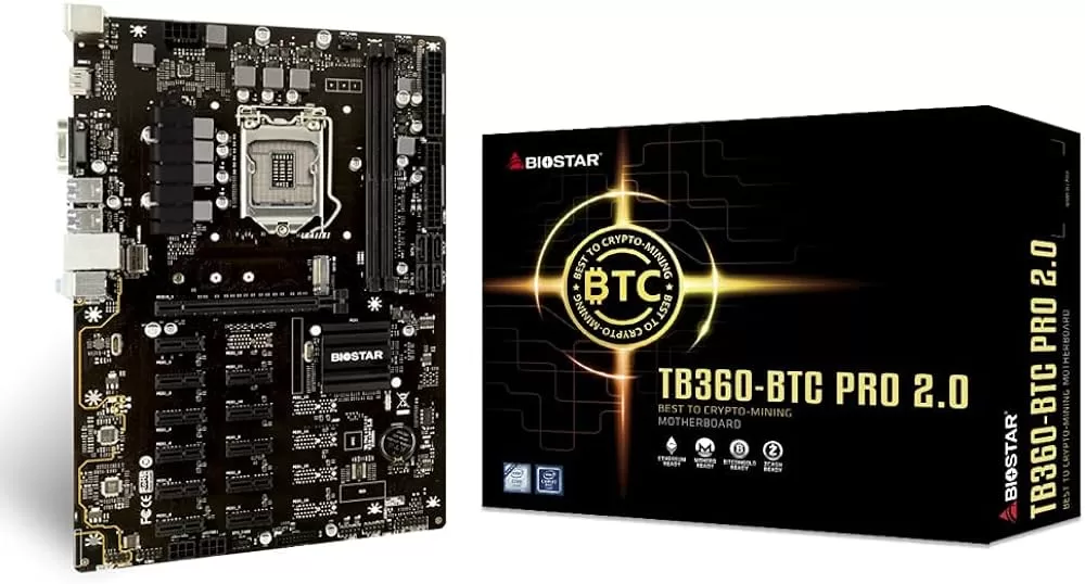 BIOSTAR - TB360-BTC PRO 2.0 - Mining Motherboard