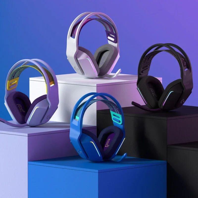 Logitech G733 Lightspeed Wireless Gaming Headset in Dubai, UAE.