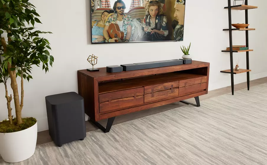 Detachable surround speakers for real surround sound experience - Buytronics Dubai UAE