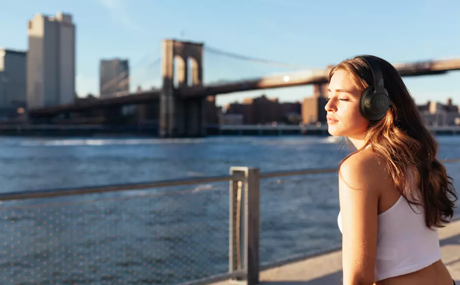 Enjoy long-lasting comfort and style with the JBL Tune 760NC Wireless Noise Cancelling Headphone from Buytronics in Dubai, UAE