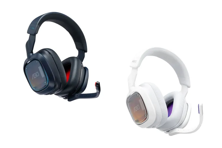 A side view of the Astro A30 Wireless LIGHTSPEED Gaming Headset, highlighting its comfortable memory foam earpads. Available at Buytronics in Dubai, UAE.
