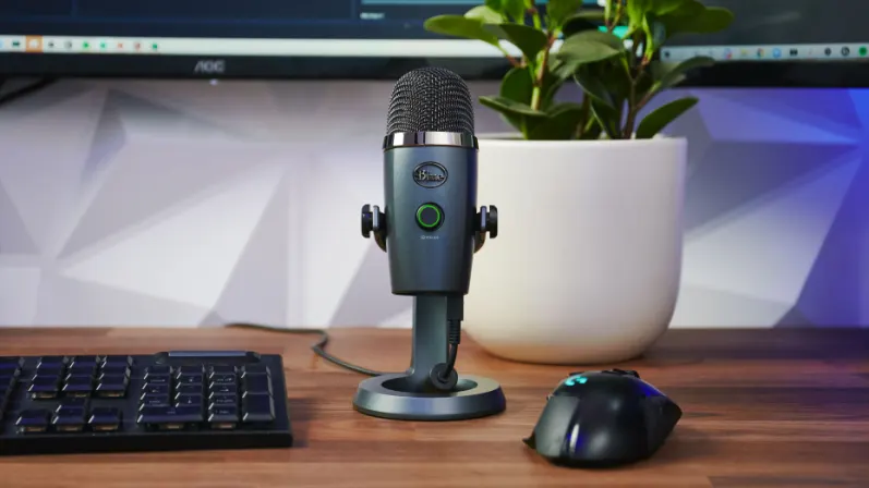 Premium USB Microphone - Shop the Logitech G Yeti Nano at Buytronics in Dubai, UAE for professional-grade audio recording.