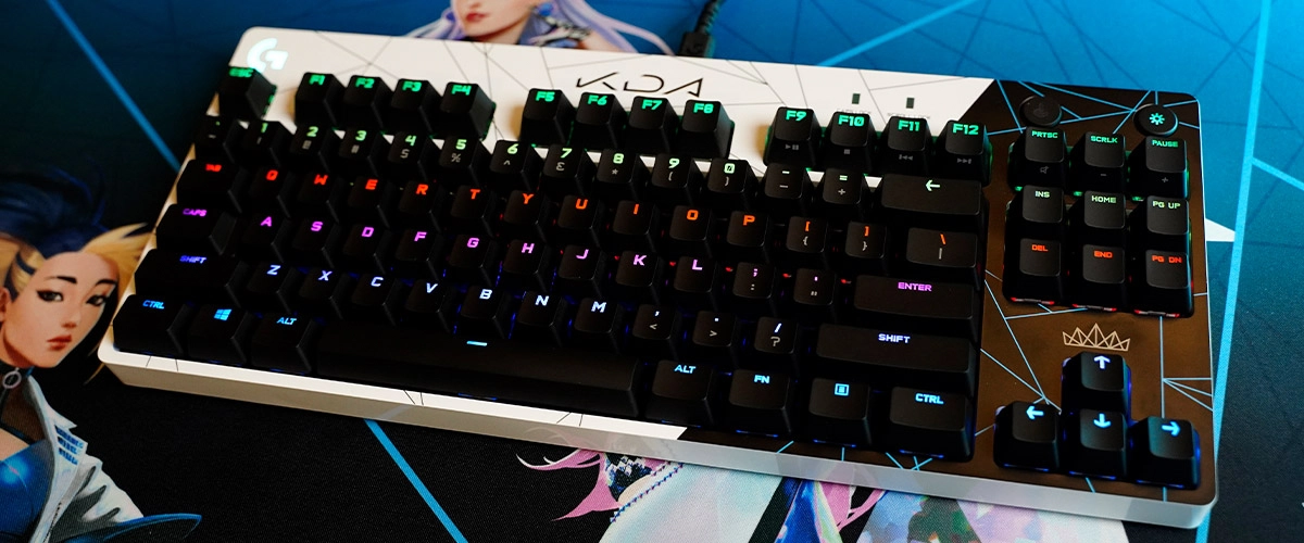 Logitech - G PRO K/DA Edition - Mechanical Gaming Keyboard