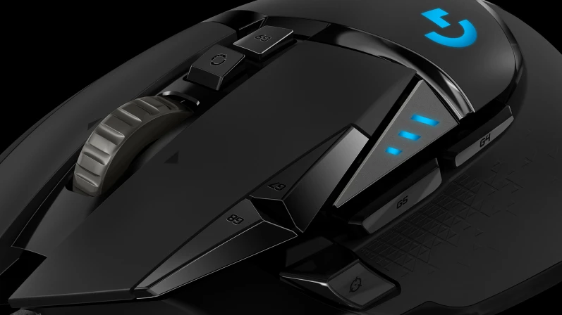 Image of a Logitech gaming mouse from Buytronics in Dubai, offering precise control and customizable settings for an immersive gaming experience.