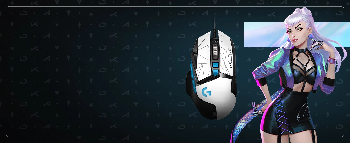 Logitech - G502 Hero KDA - High Performance Gaming Mouse in dubai.