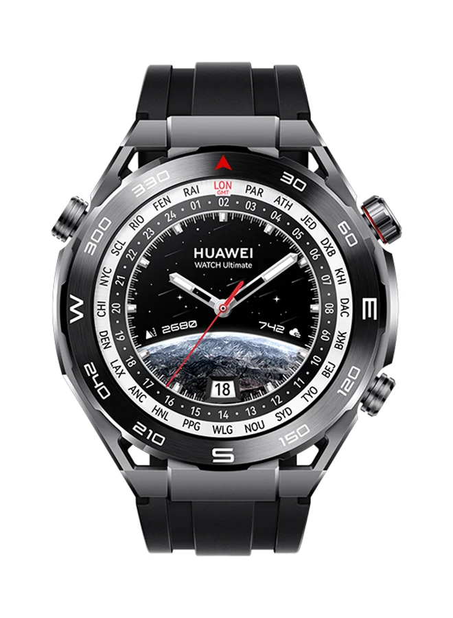 N53401442A_1 HUAWEI Ultimate Zircon-Based Smart Watch in Black.