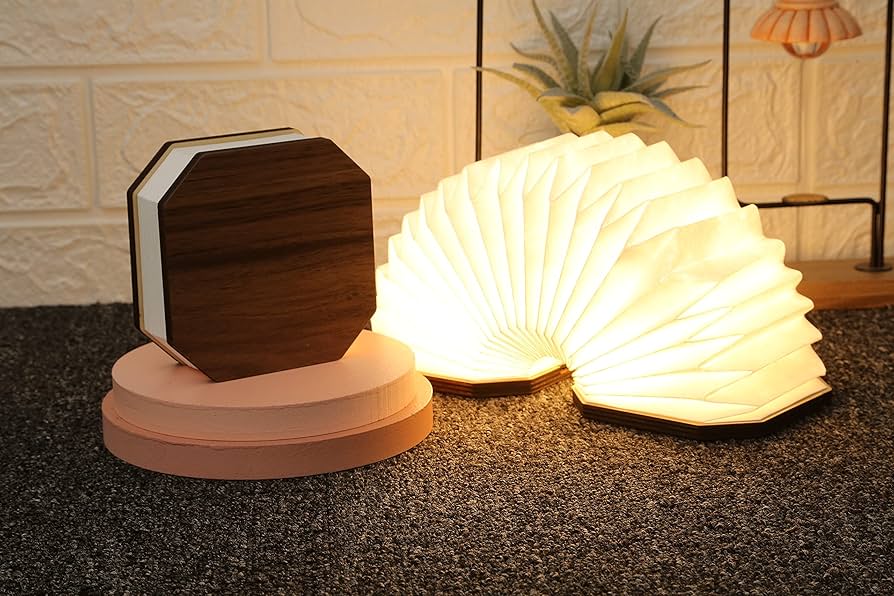 buytronics-Organ Light Portable Paper Mood Light with USB Rechargeable Night Light