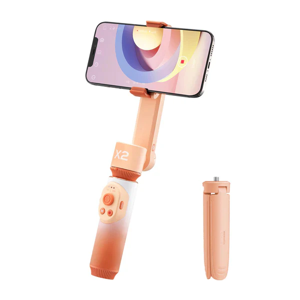 buytronics-ZHIYUN - Smooth X2 combo - Smartphone Gimbal Stabilizer (Orange)