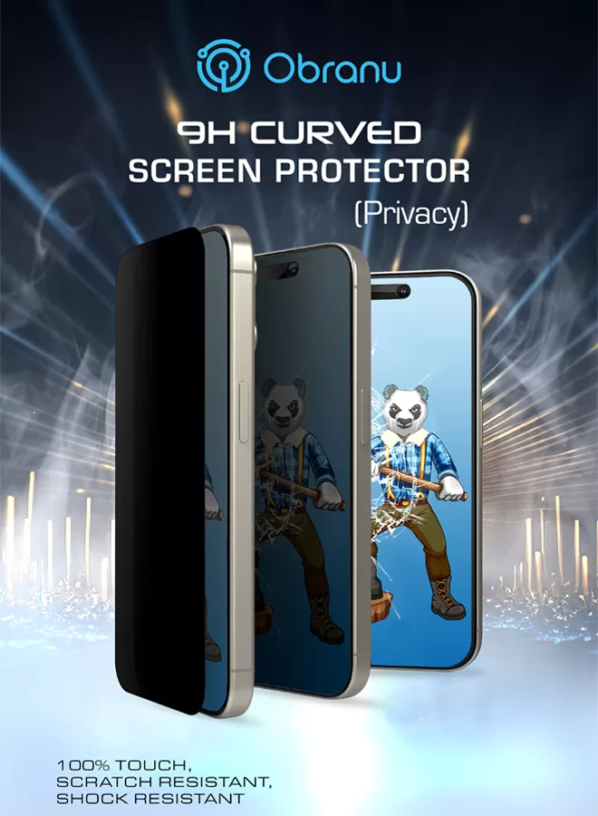Obranu – 9H – Curved Screen Protector (Privacy)