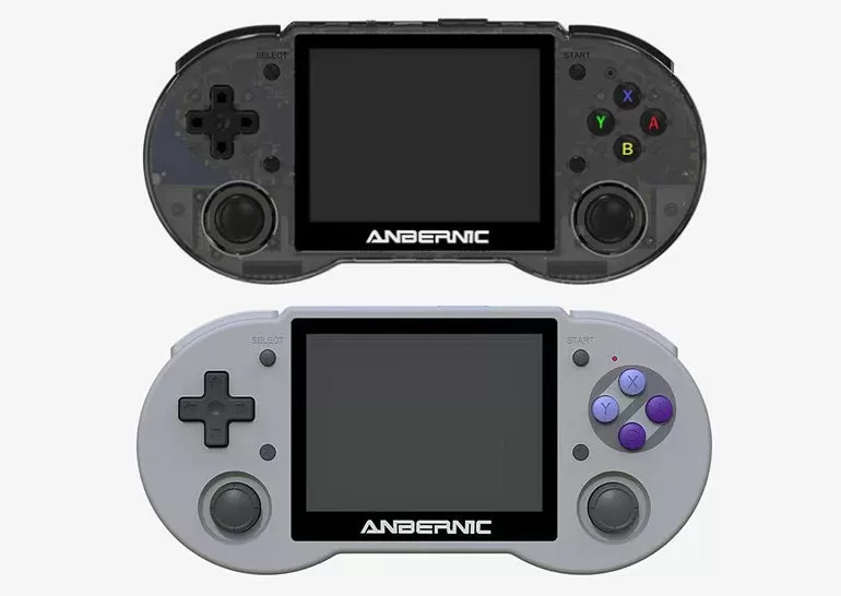"Customizable controls on ANBERNIC console.