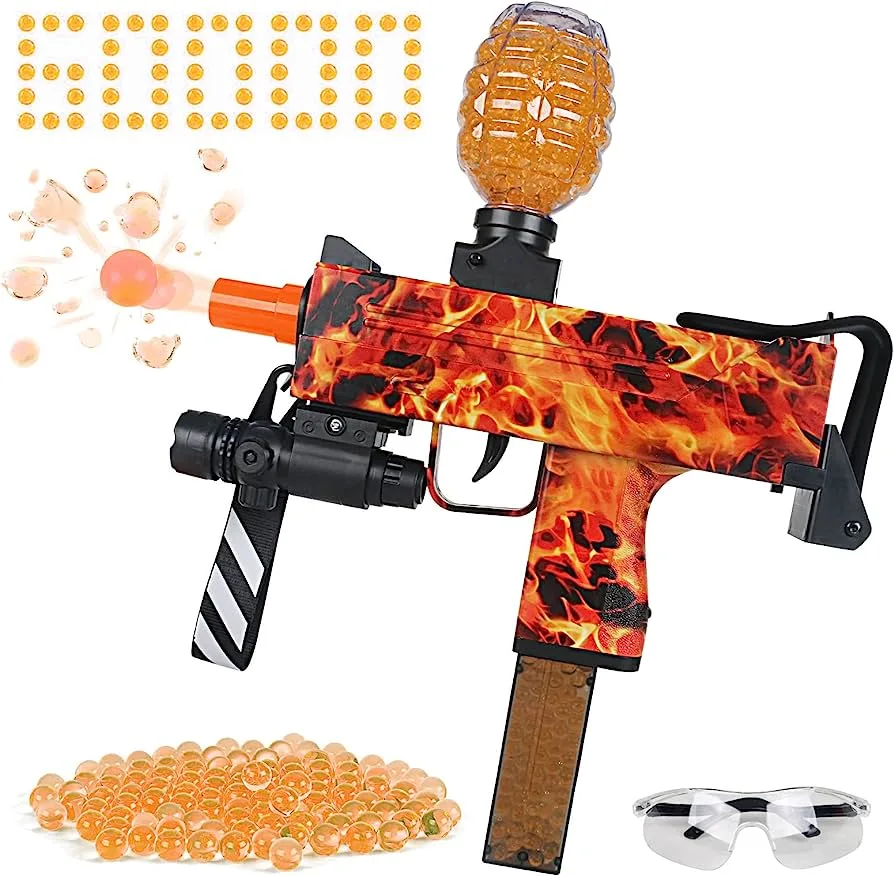 Piecis - Electric Gel Blaster Uzi - 20K Beads & Targets