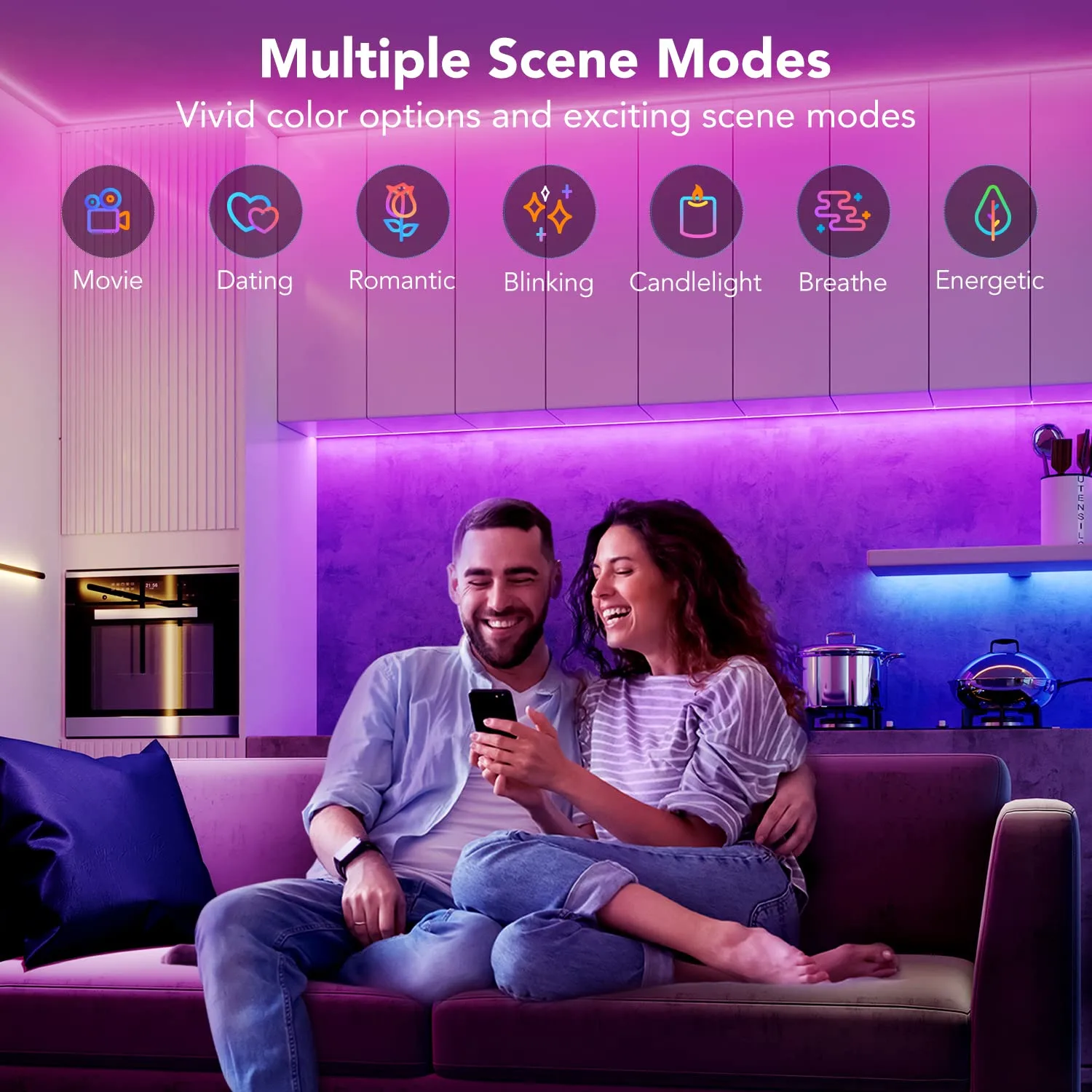 Govee - Wi-Fi RGB LED Strip Lights