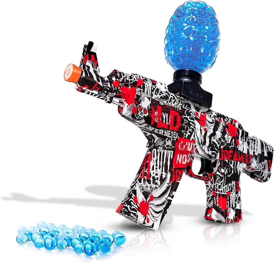 HOOTER AKM Gel Blaster Kit - Splatter Toy with Water Beads & Goggles