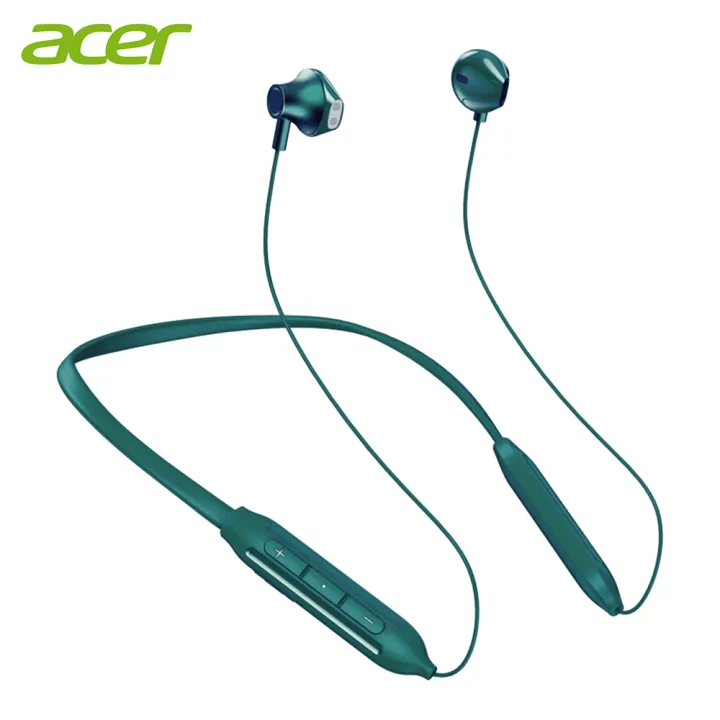 "Acer Neckband BT5.0 Wireless Semi-in-ear Earphone: Enjoy wireless freedom with Buytronics in Dubai, UAE."