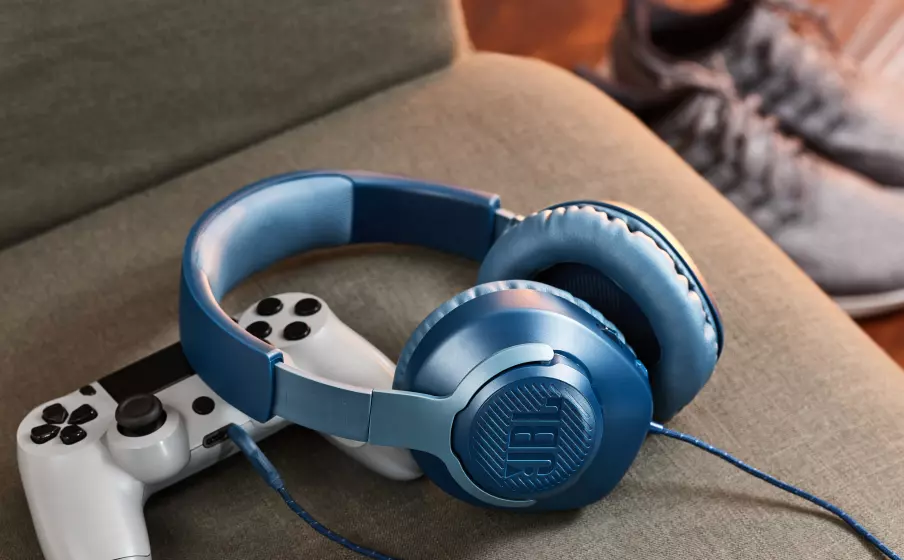 Enjoy crystal-clear audio with JBL Quantum 100 headphones - Buytronics in Dubai, UAE 