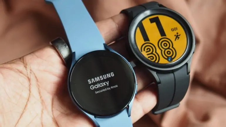 Discover the stunning design and display options of Galaxy Watch 5 and Galaxy Watch 4