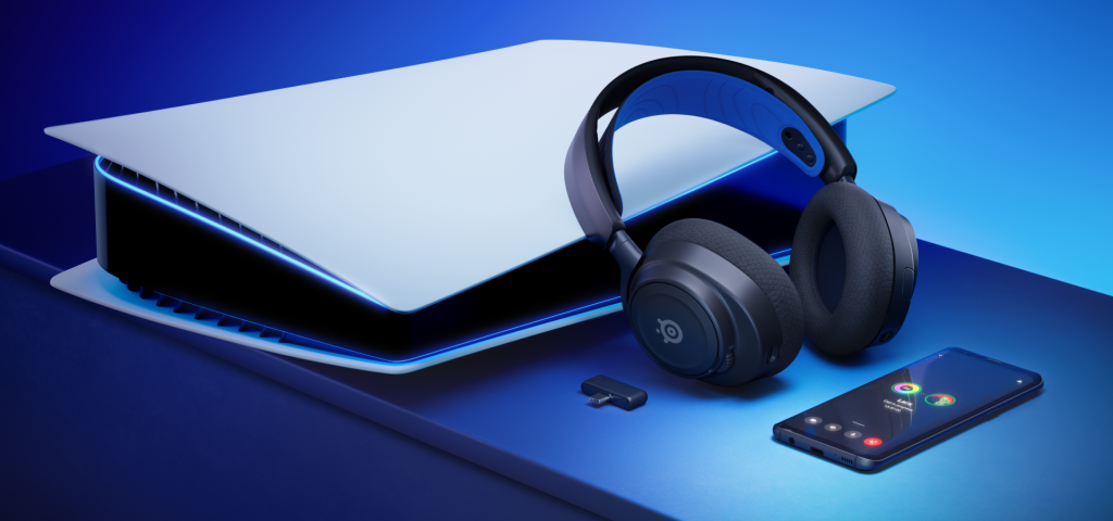 SteelSeries Arctis Nova 7P Wireless PS5, PS4, PC, Gaming Headset - 61559