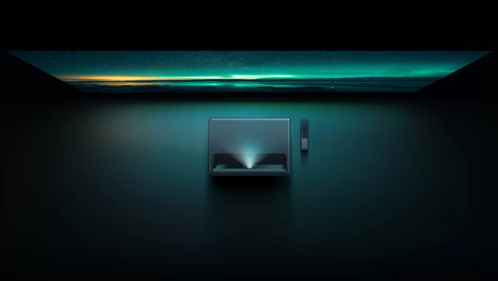 Xiaomi True 4K Projector - Sleek and powerful 4K projector for stunning visuals and cinematic entertainment.