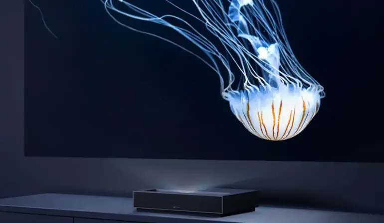 Xiaomi True 4K Projector - High-quality 4K projection technology for immersive viewing experience.