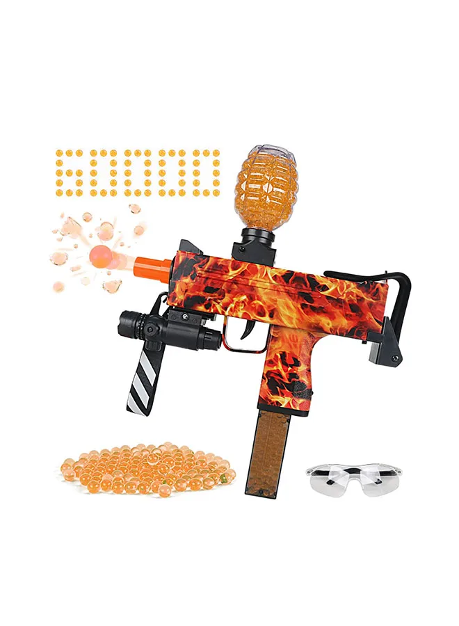 buytronics saiz photo-Recovered-Recovered-Recovered-Recovered-Recovered1 Piecis Electric Gel Blaster Uzi with refill beads and targets.