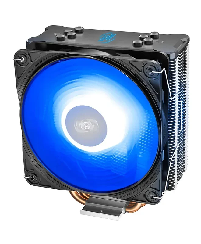 CPU cooler with fan and heat dissipation system