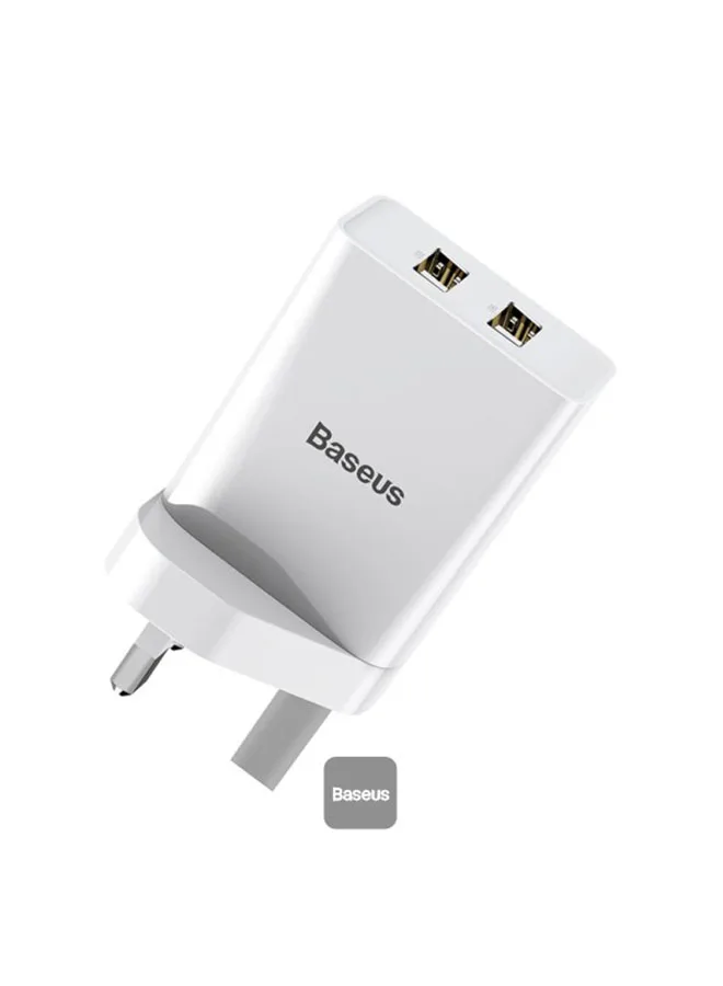 Baseus - Speed Mini Dual U Charger 10.5W 