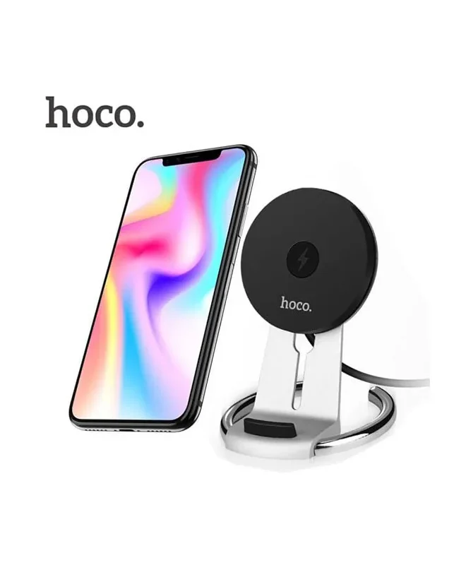Sleek HOCO Tabletop Wireless Charger with rapid charging.