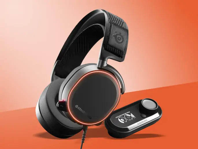 "Immerse yourself in superior sound quality with the Black SteelSeries Arctis Pro headset - now available at Buytronics, Dubai's premier electronics store.