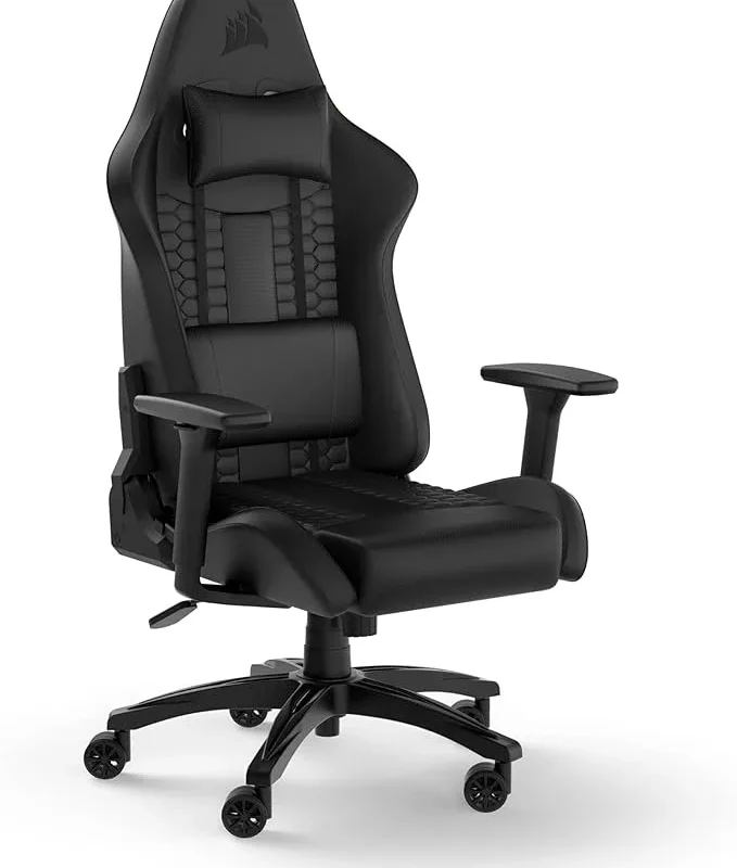 Corsair TC100 Relaxed Fabric Gaming Chair Nylon Grey and One Size