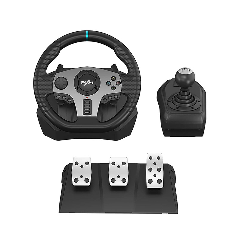 PXN V9 PC Racing Wheel 270900 Game Steering Wheel Dual-Motor (9) buytronics-PXN V9 PC Racing Wheel 270900 Game Steering Wheel Dual-Motor