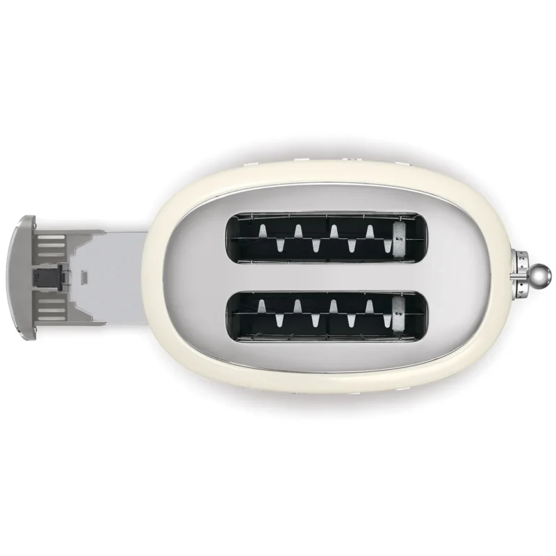 Smeg 2 Slice Toaster-Cream