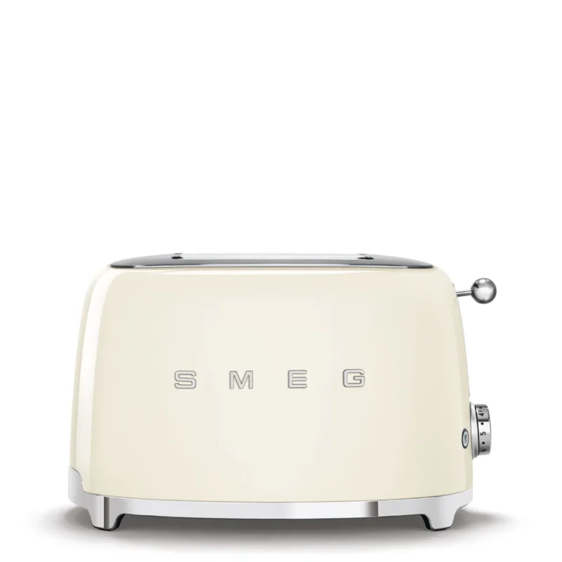 Smeg 2 Slice Toaster-Cream