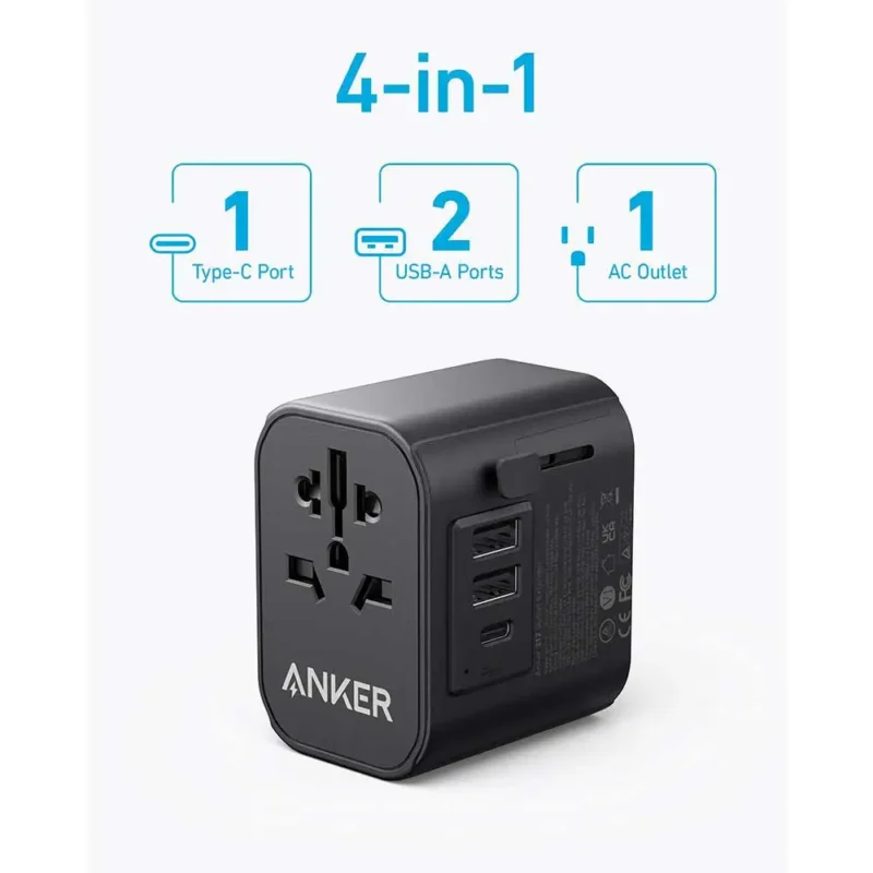 buytronics-Anker PowerExtend USB-C Tvl Adp 30W Black
