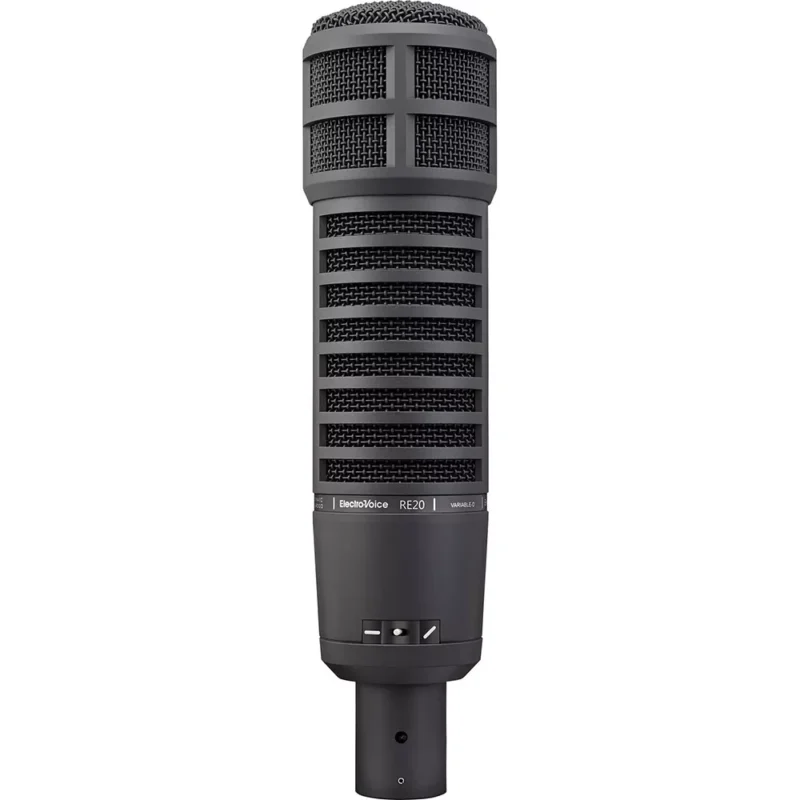 buytronics-Electro-Voice RE20-BLACK Broadcast Announcer Microphone with Variable-D