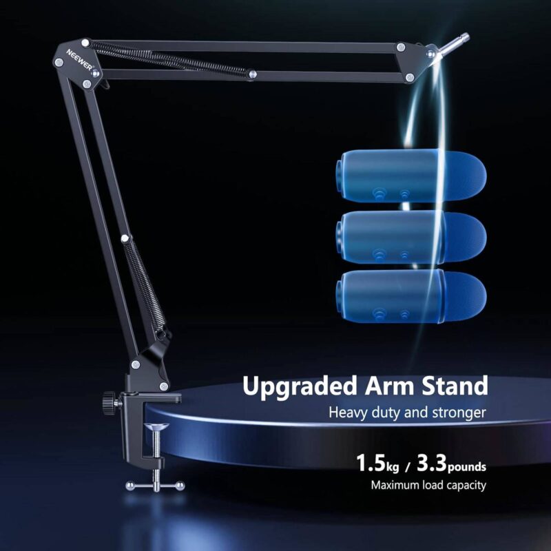 buytronics-Neewer Microphone Arm Stand Suspension Boom Scissor Mic
