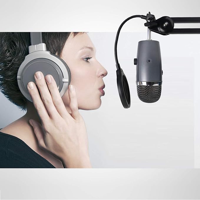 buytronics-Yeti Nano Mic Pop Filter - 4 Inch 3 Layers Windscreen