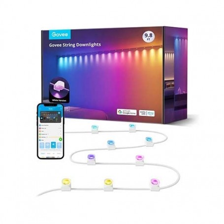 buytrinics-Govee RGBIC String Downlights, Smart LED String Lights 3m