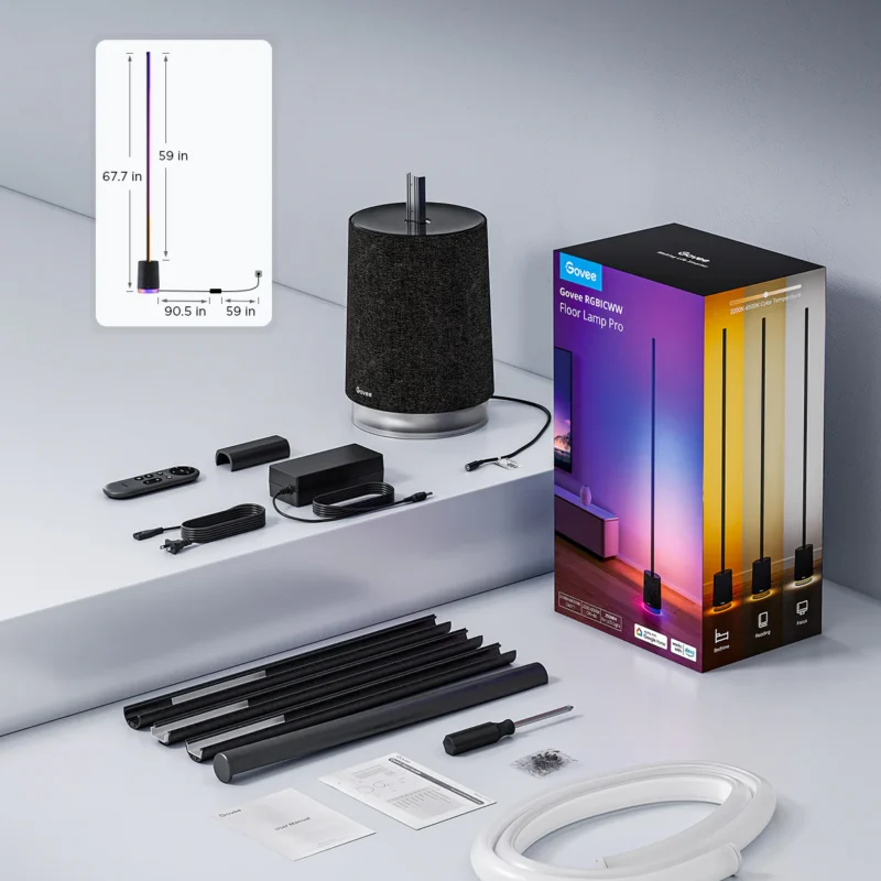 buytronics-Govee RGBICWW Floor Lamp Pro