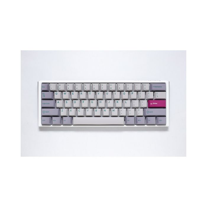 Ducky One 3 Mist Grey TKL Gaming Keyboard - Cherry Redawd