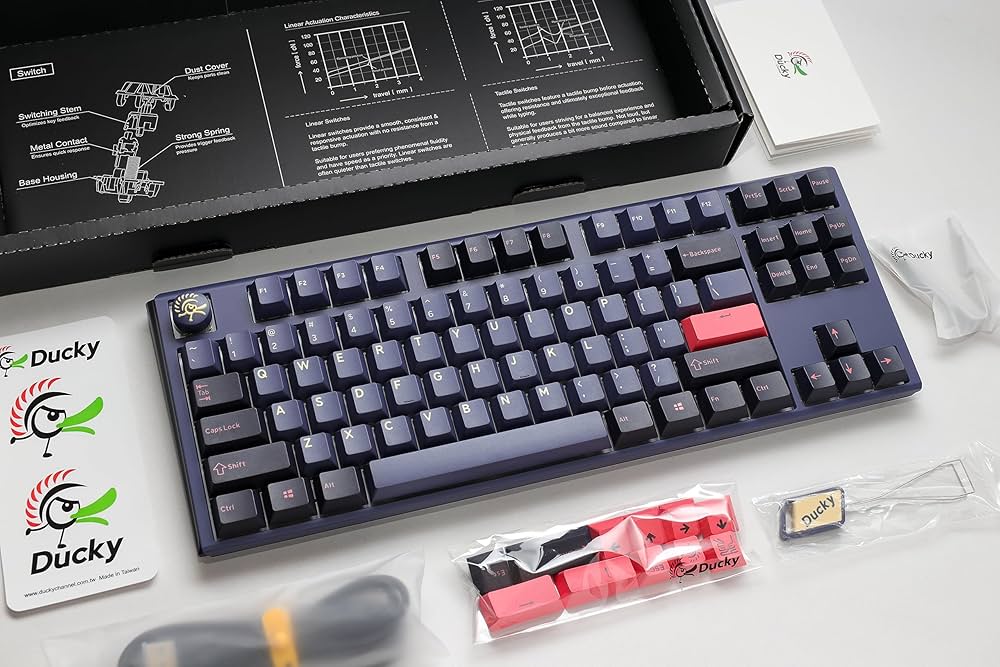 buytronics-Ducky One 3 TKL Cosmic 80% Mechanical Keyboard