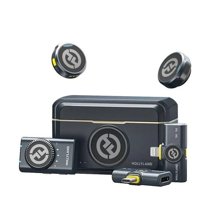 buytronics-Hollyland Lark M2 Duo Combo Wireless Microphone System for Camera and Phone