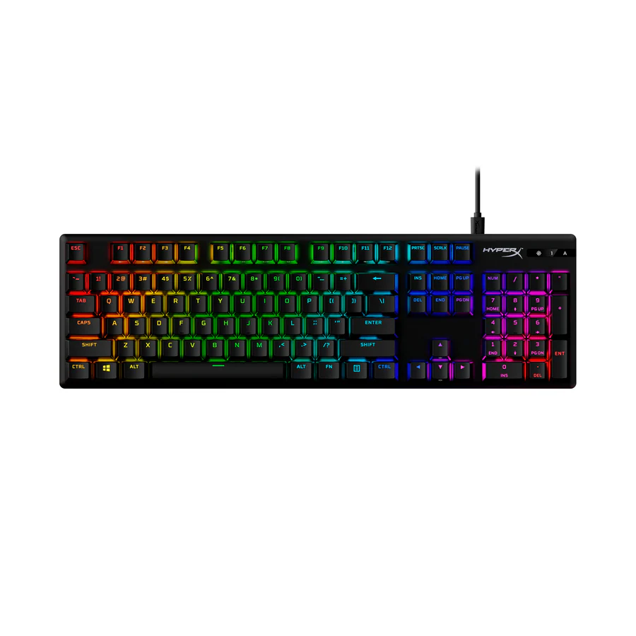 HyperX Alloy Origins PBT - Mechanical Gaming Keyboard wired (5) HyperX Alloy Origins PBT - Mechanical Gaming Keyboard wired - Image 1