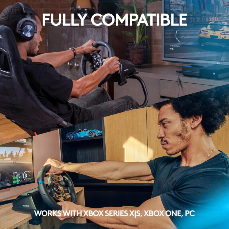 buytronics-Logitech G923 Racing Wheel and Pedals for Xbox Series X-S, Xbox One