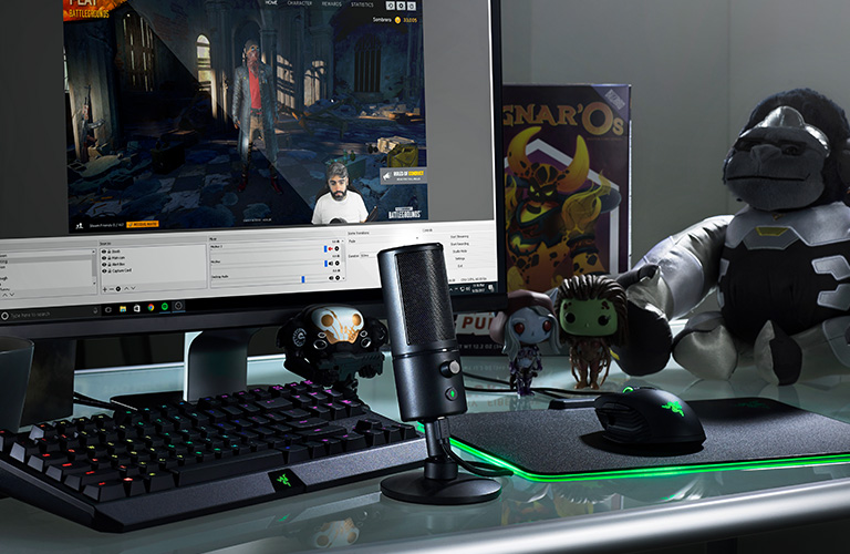 buytronics-Razer Seirēn X - Mercury The compact mic to elevate your streaming to professional heights