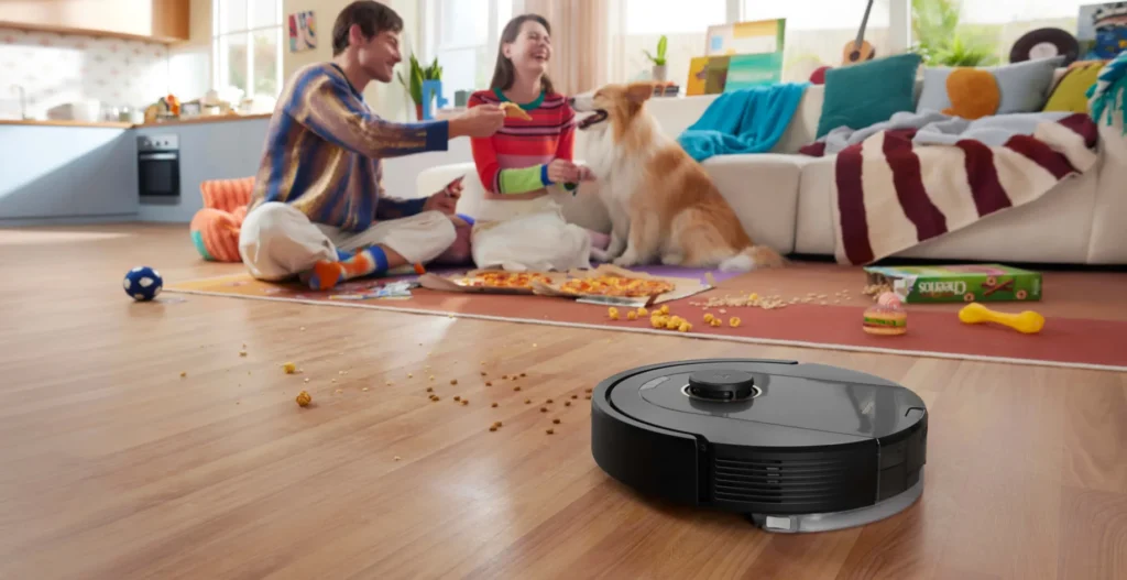 buytronics-Roborock Q5 Pro+ Robot Vacuum and Mop with Auto-Empty Dock