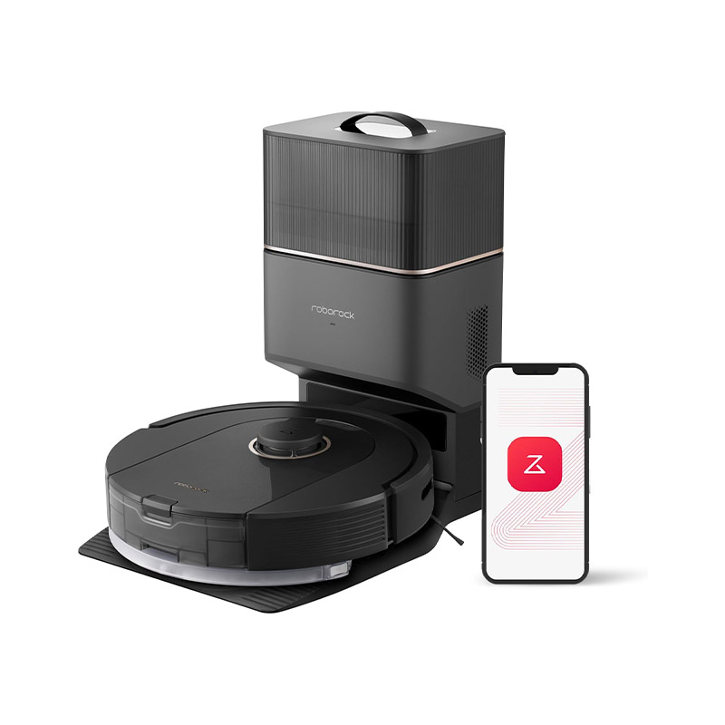 buytronics-Roborock Q5 Pro+ Robot Vacuum and Mop with Auto-Empty Dock