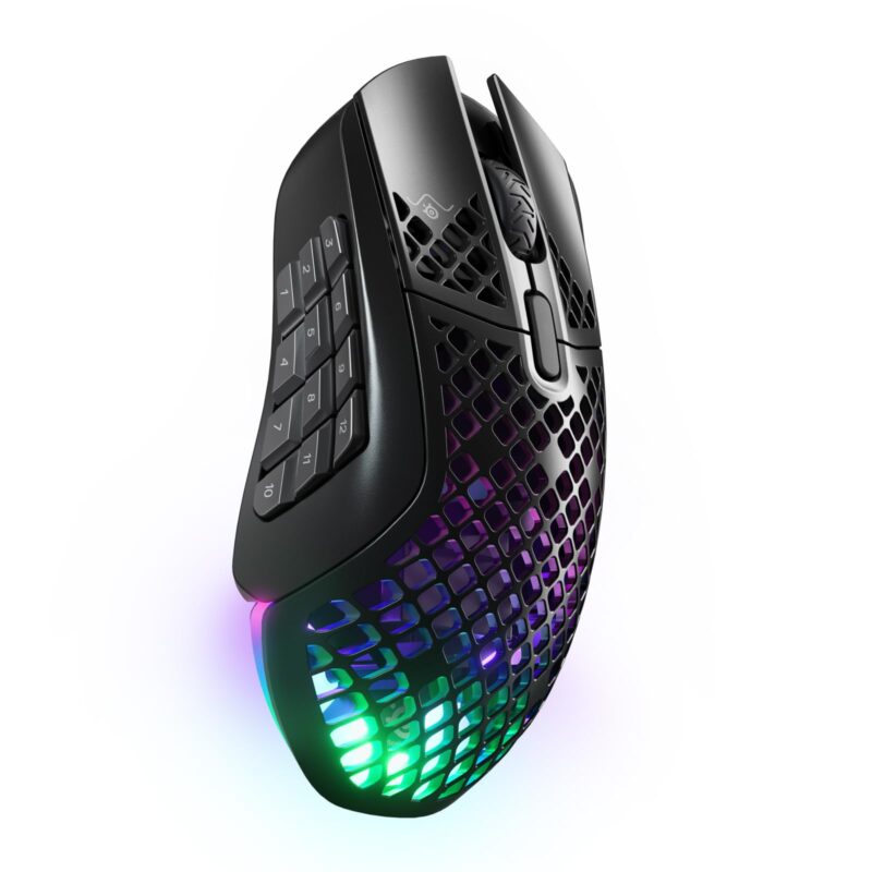 buytronics-SteelSeries - Aerox 9 Wireless Ultra Lightweight Super-Fast MOBAMMO Mouse with AquaBarrier