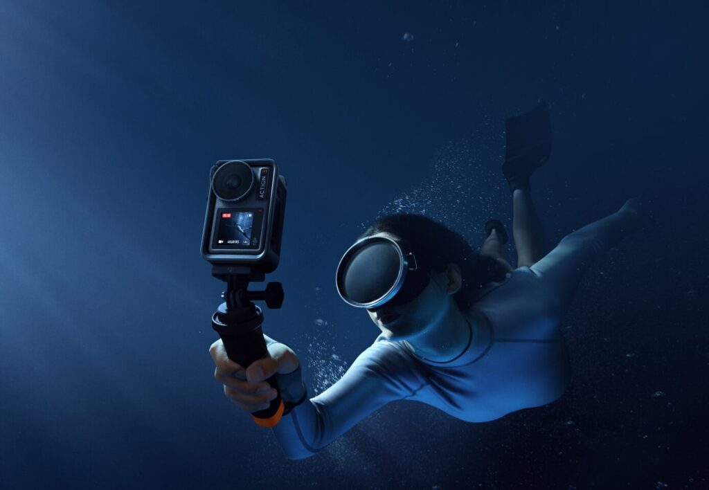 buytronics-DJI Osmo Action 3 Adventure Combo Waterproof Action Camera 4K 120fps