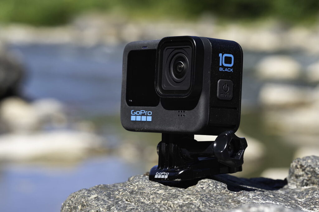 buytronics-GoPro HERO10 Black Bundle includes HERO10 Black Camera The Handler Floating Hand Grip Rechargeable Battery and Carrying Case
