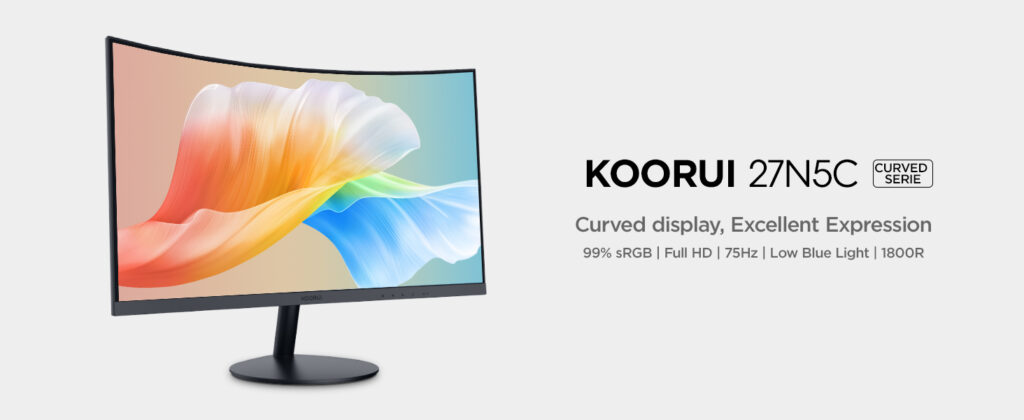 buytronics-KOORUI 27-Inch gaming Monitor FHD 1920 x 1080 75Hz 27N5C